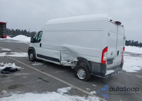 2023 Ram Promaster 2500 High Roof 159 Wb z USA, uszkodzony, nr VIN 3C6LRVDGXPE574525